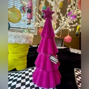 Flocked Christmas Tree- One Hundred 80 Degrees